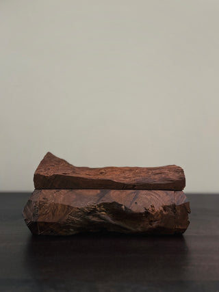 Carved Ironwood Trinket Box