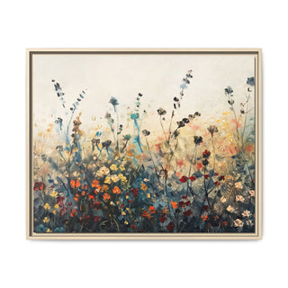 Wildflowers | Framed Canvas Print