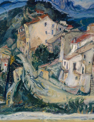 "View of Cagnes" | Art Print