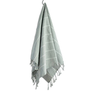 Oversized Woven Hand Towel | Sage Green