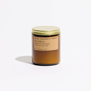 Teakwood & Tobacco | Soy Candle by P.F. Candle Co