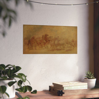 "Study for The Horse Fair" | Art Print