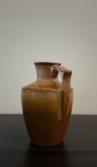 Studio Pottery Bud Vase | Deep Sand Tones