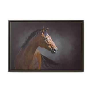 The Bay | Framed Canvas Print