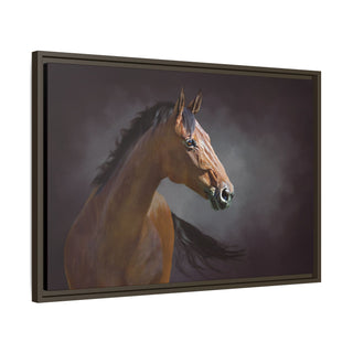 The Bay | Framed Canvas Print