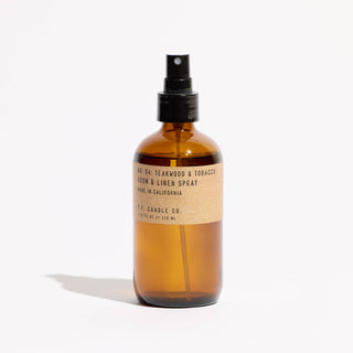 Teakwood & Tobacco | Room & Linen Spray by P.F. Candle Co