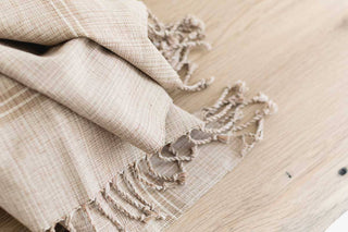 Oversized Woven Hand Towel | Desert