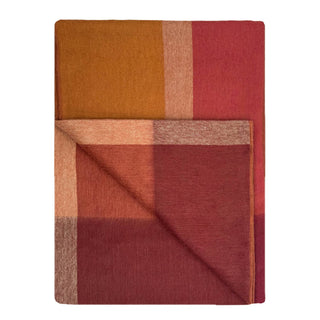 Alpaca Throw Blanket | Amber