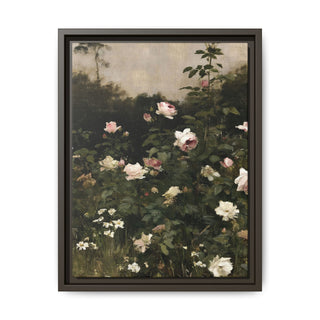 The Rose Garden | Framed Canvas Print