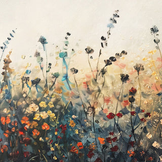 Wildflowers | Framed Canvas Print
