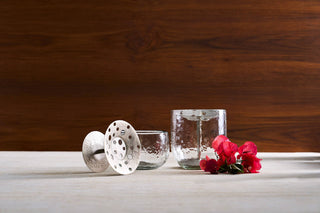 Floral Flower Frog Vase