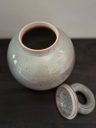 Ceramic Ring-Top Jar | Large
