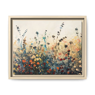 Wildflowers | Framed Canvas Print