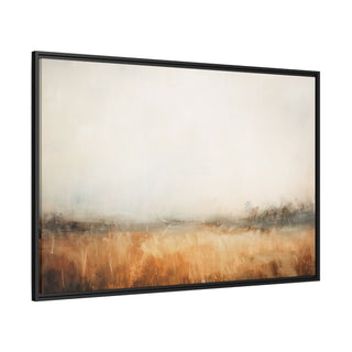 Hazy Horizon | Framed Canvas Print