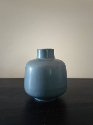 Tall & Short Gray Vases | Pair