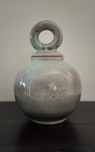 Ceramic Ring-Top Jar | Large
