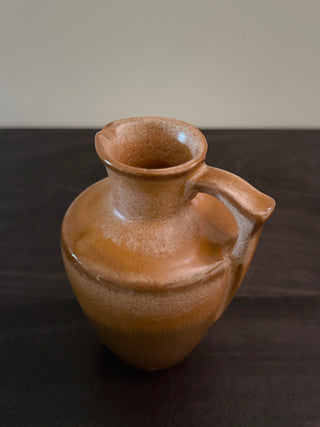 Studio Pottery Bud Vase | Deep Sand Tones