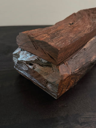 Carved Ironwood Trinket Box