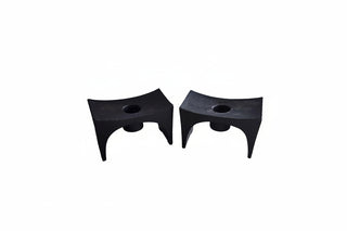 Dansk Cast Iron Candlestick Holders by Jens Quistgaard (Pair)