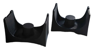Dansk Cast Iron Candlestick Holders by Jens Quistgaard (Pair)