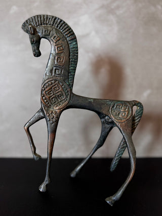 Bronze Etruscan Horse Statue
