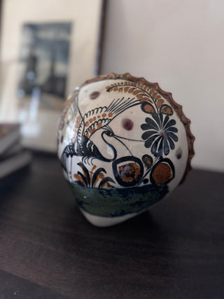 Hand-Painted Mexican Tonala Owl