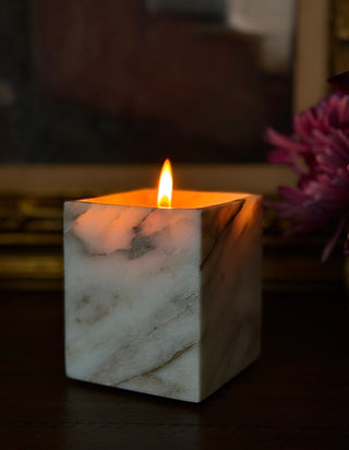 Dolce | Calacatta Borghini Marble Candle