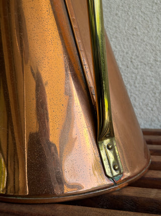 Copper and Brass Large Water Jug