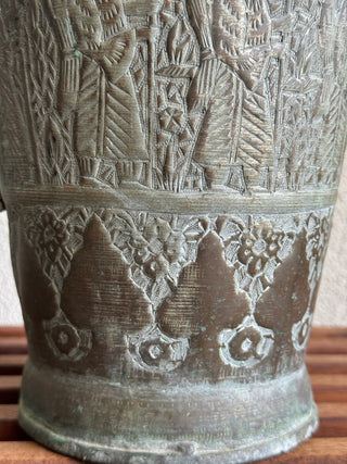 19th Century Tinned Copper Water Pitcher
