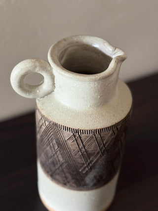 Bitossi Aldo Londi Italy | Tall Pitcher Sgraffito