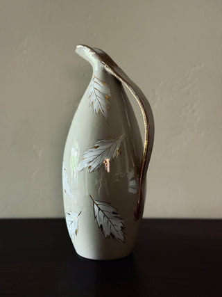 Bitossi Italy Cream & Gold Pitcher | Signed & Numbered