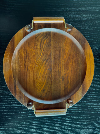 Vermillion Walnut Classic MCM Tray