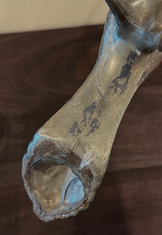 MCM Silver Peacock Figurine
