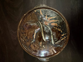 Studio Pottery Jar with Lid