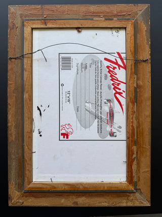 Cubist Woman | Framed Original Oil Painting