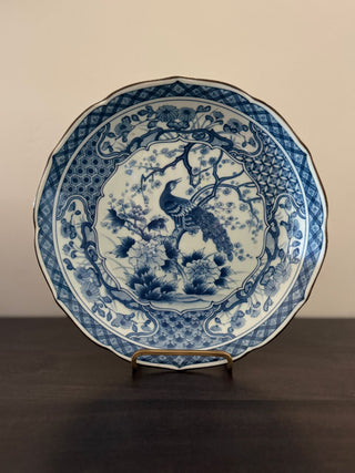 Japanese Peacock Plate