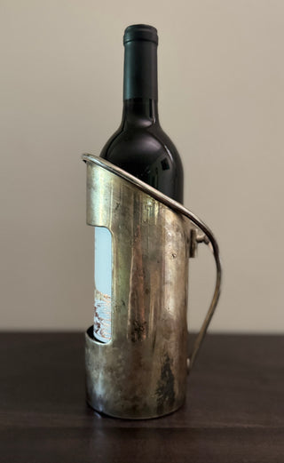Silvertone Vintage Wine Holder