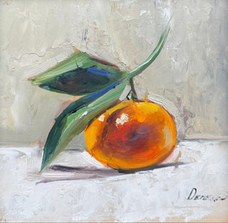 Still Life, Clementine | Original Oil Painting {Framed}