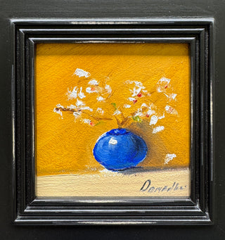 Still Life, Mini Floral #1 | Original Oil Painting {Framed}