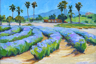 Lavendar Fields | Original Oil Painting