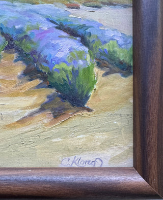 Lavendar Fields | Original Oil Painting
