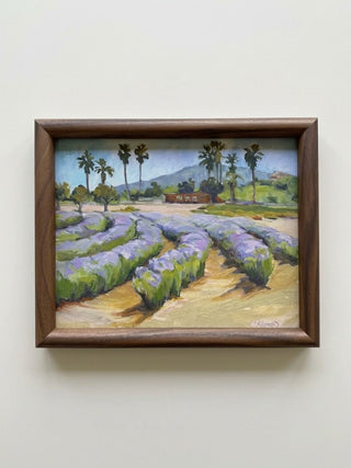 Lavendar Fields | Original Oil Painting