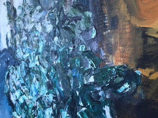 Mid-Century Abstract Still Life Oil Painting | Framed, Signed, Dated '69