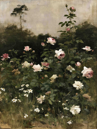 The Rose Garden | Framed Canvas Print