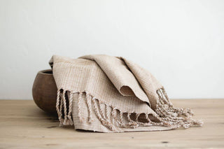 Oversized Woven Hand Towel | Desert