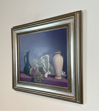 David Olander (American, B. 1950), Still Life with Vessels | Oil on Canvas