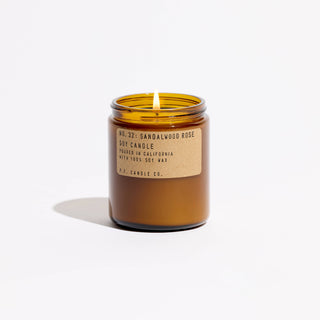 Sandalwood Rose  | Soy Candle by P.F. Candle Co
